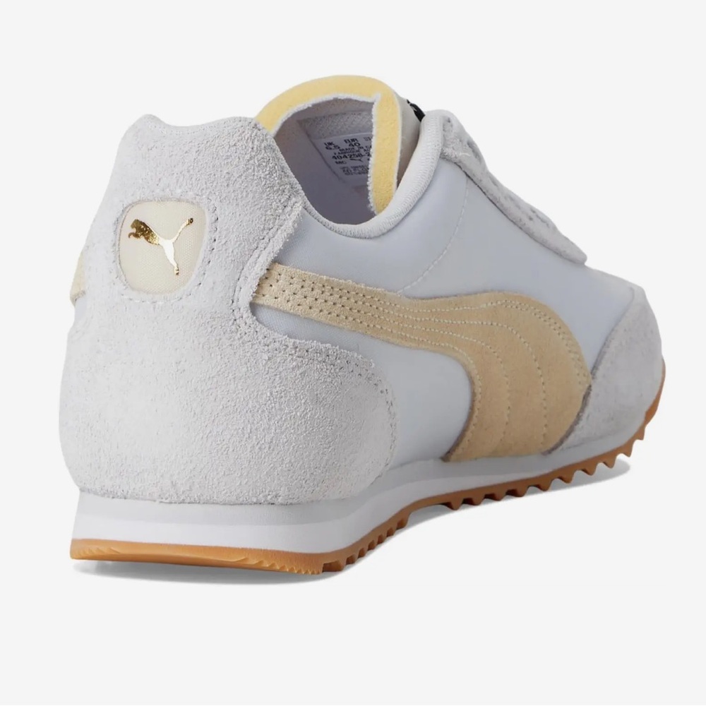 NEW Puma Arizona White and Beige Sneakers Shoes 8 - Picture 5 of 11